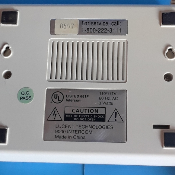 Used AT&T 728A Intercom System/Baby Monitor - Picture 5 of 12